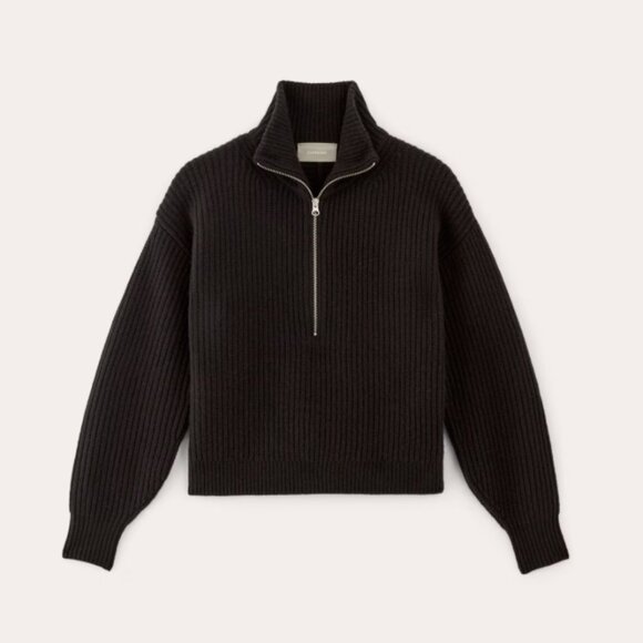 Everlane The Half-Zip Sweater in Luxe Merino - Picture 7 of 7